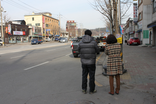 금오동 신도2차 아파트 인근 주차장 부족 민원 현장 확인3