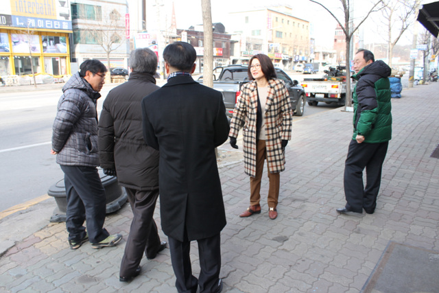 금오동 신도2차 아파트 인근 주차장 부족 민원 현장 확인4
