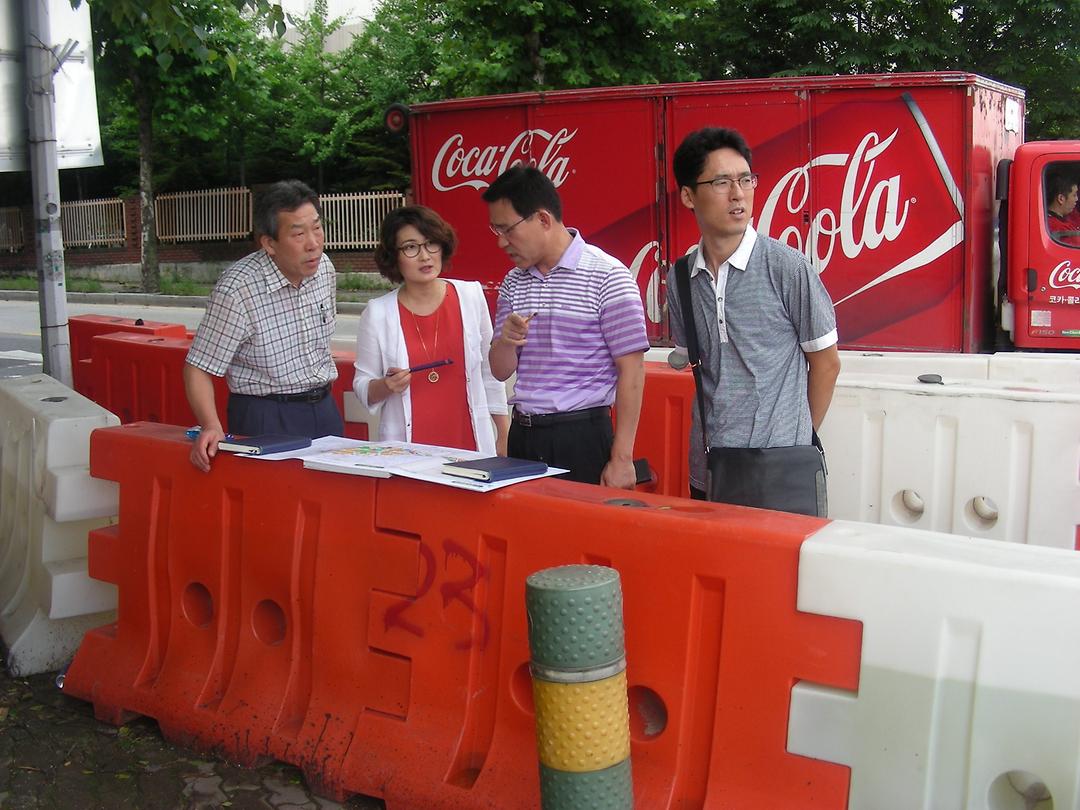 민락2지구 교통정체 예상 구간 민원 등 현장 확인1