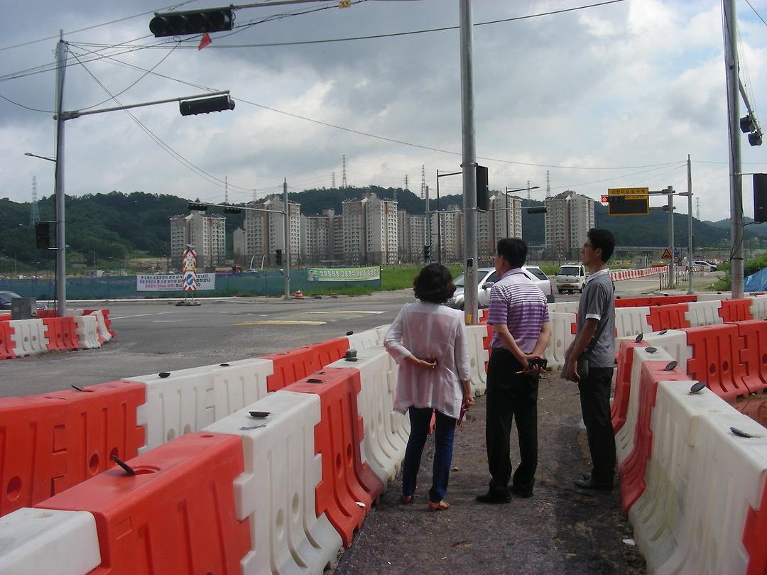 민락2지구 교통정체 예상 구간 민원 등 현장 확인2
