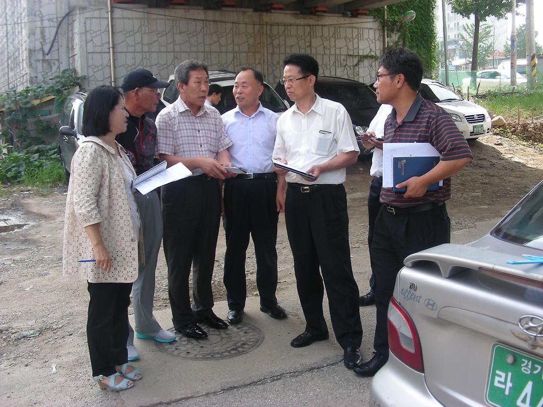 가능동 주차장 조성 예정부지 관련 민원 등 현장 확인 1