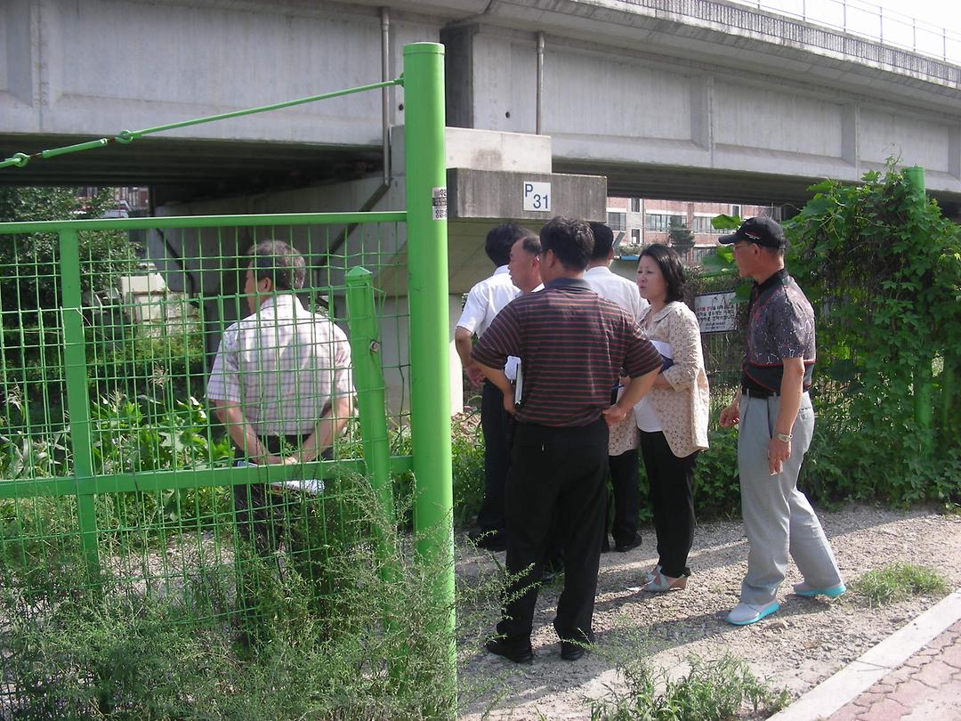 가능동 주차장 조성 예정부지 관련 민원 등 현장 확인 3