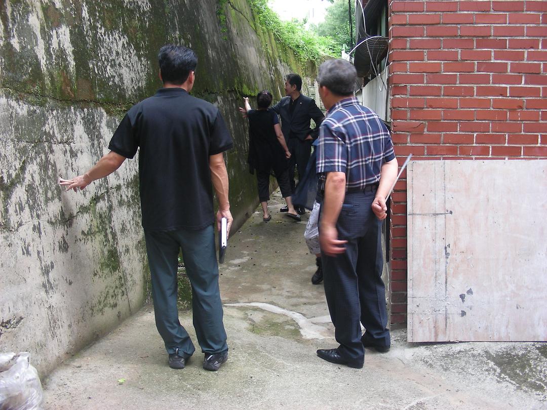 신곡동 청광빌라 인근 임목제거 민원 등 현장 확인1