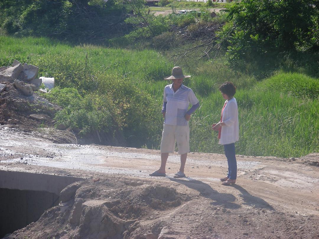 자일동 변전소 이전에 따른 도로개설 관련 민원 등 현장 확인 2