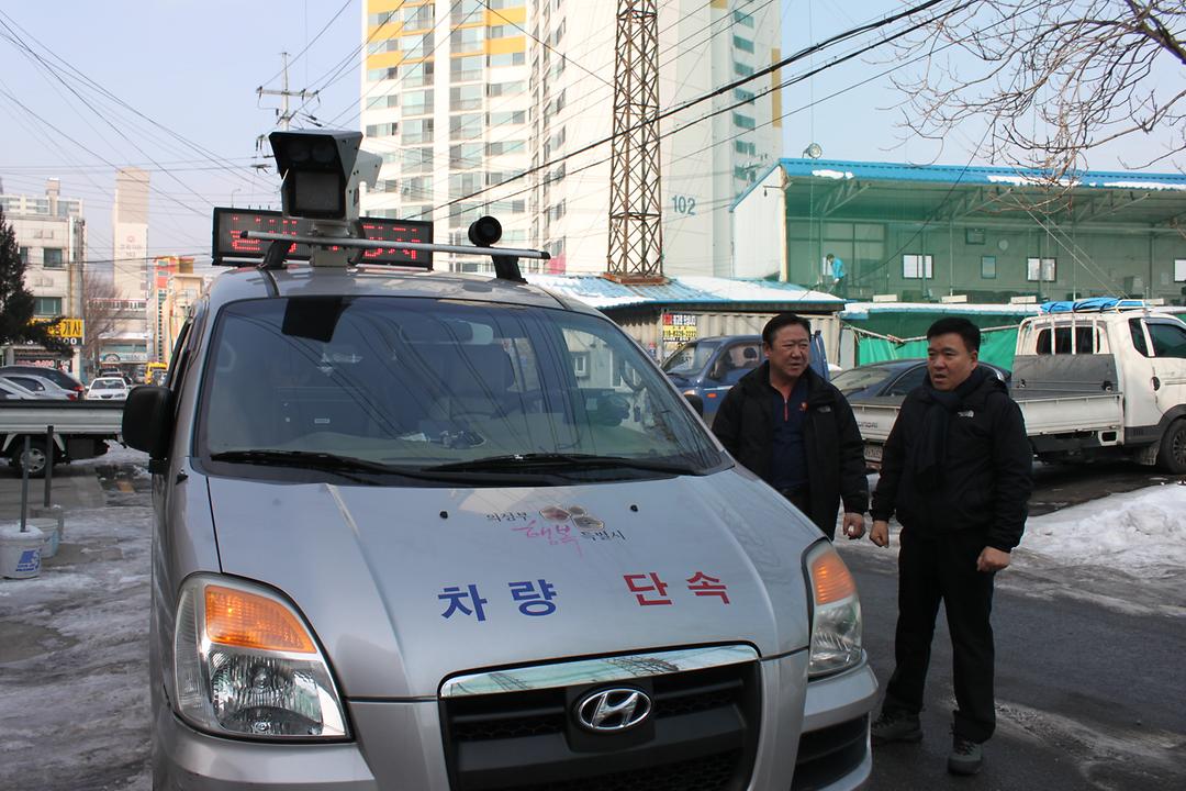 골프연습장 주변 불법주정차단속 현장 점검3