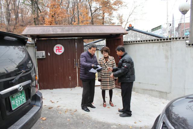 용현동 306보충대 인근 도시계획도로에 대한 민원 등 민원사항 현장 확인1