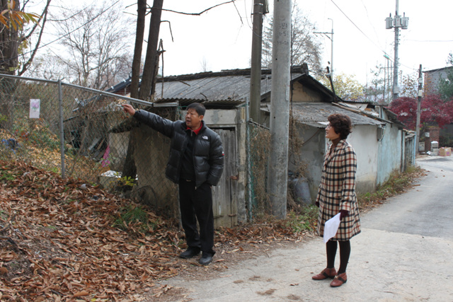 용현동 306보충대 인근 도시계획도로에 대한 민원 등 민원사항 현장 확인3