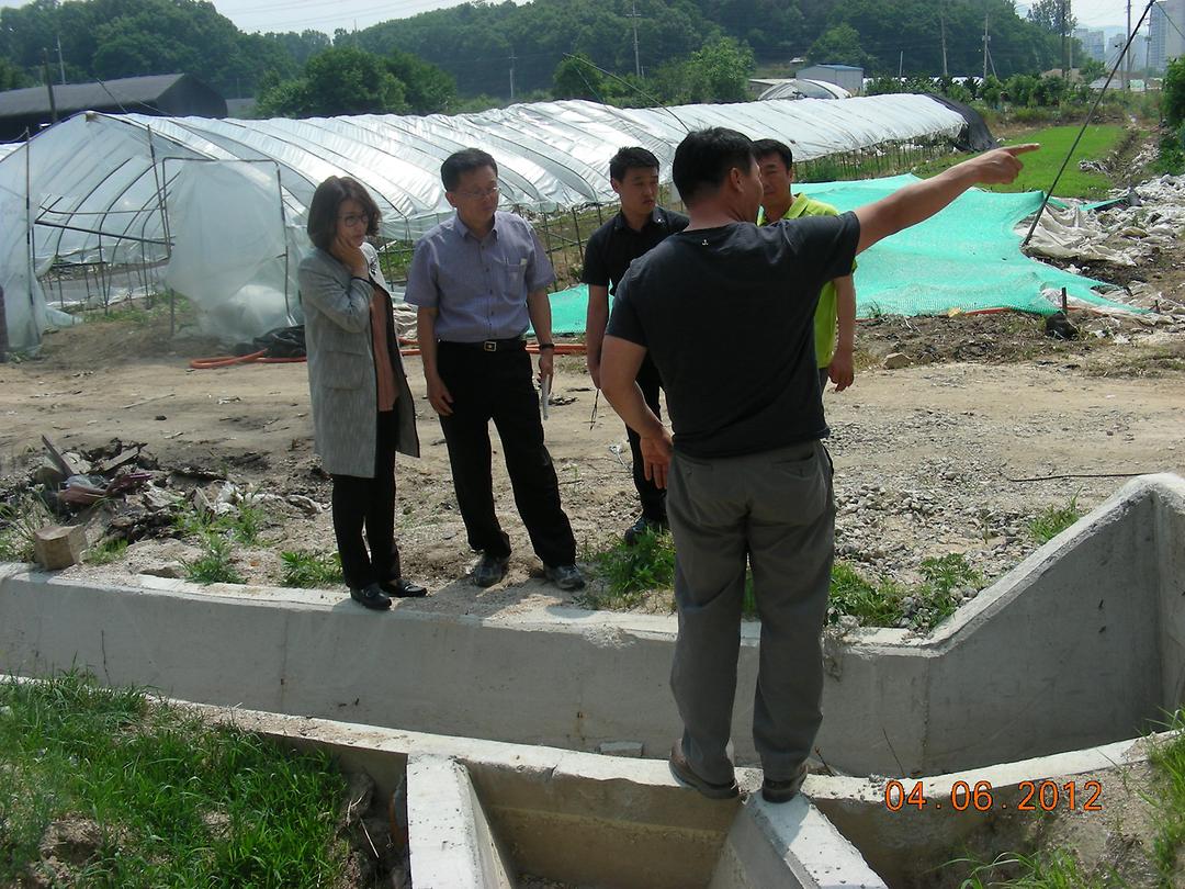 자일동 자금ic 우수관로 관련 민원현장 확인 3