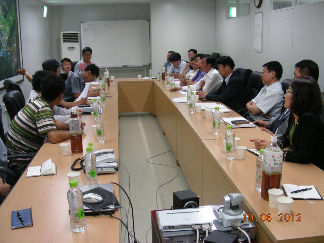 고산동 경전철 차량기지 앞 도로개설공사에 따른 민원 등 민원사항 청취 4