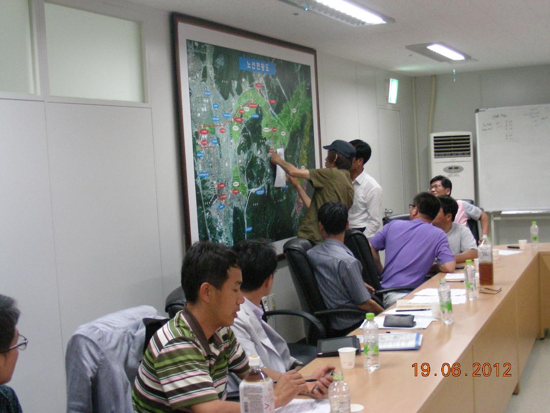 고산동 경전철 차량기지 앞 도로개설공사에 따른 민원 등 민원사항 청취 3