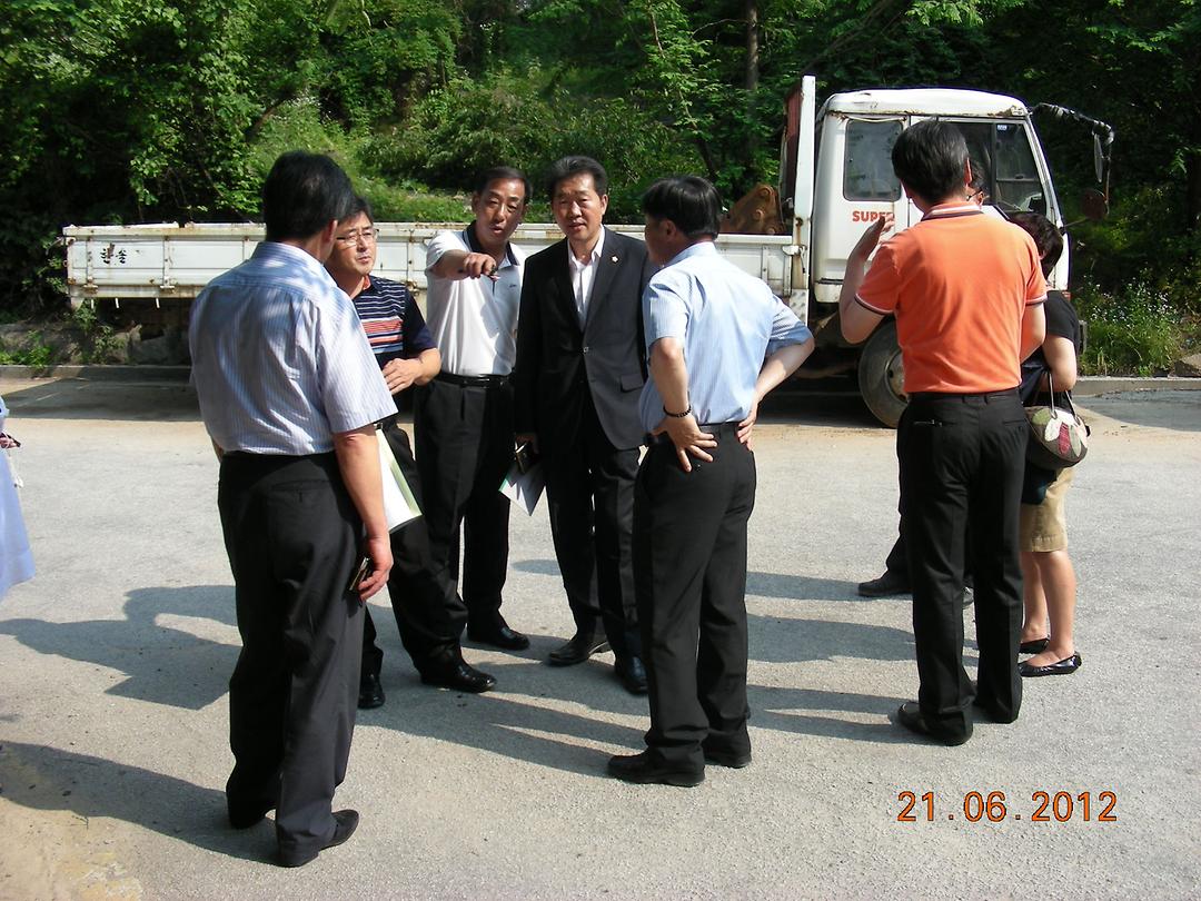 장암동 발곡초등학교 인근 도로개설공사 현장 확인 5