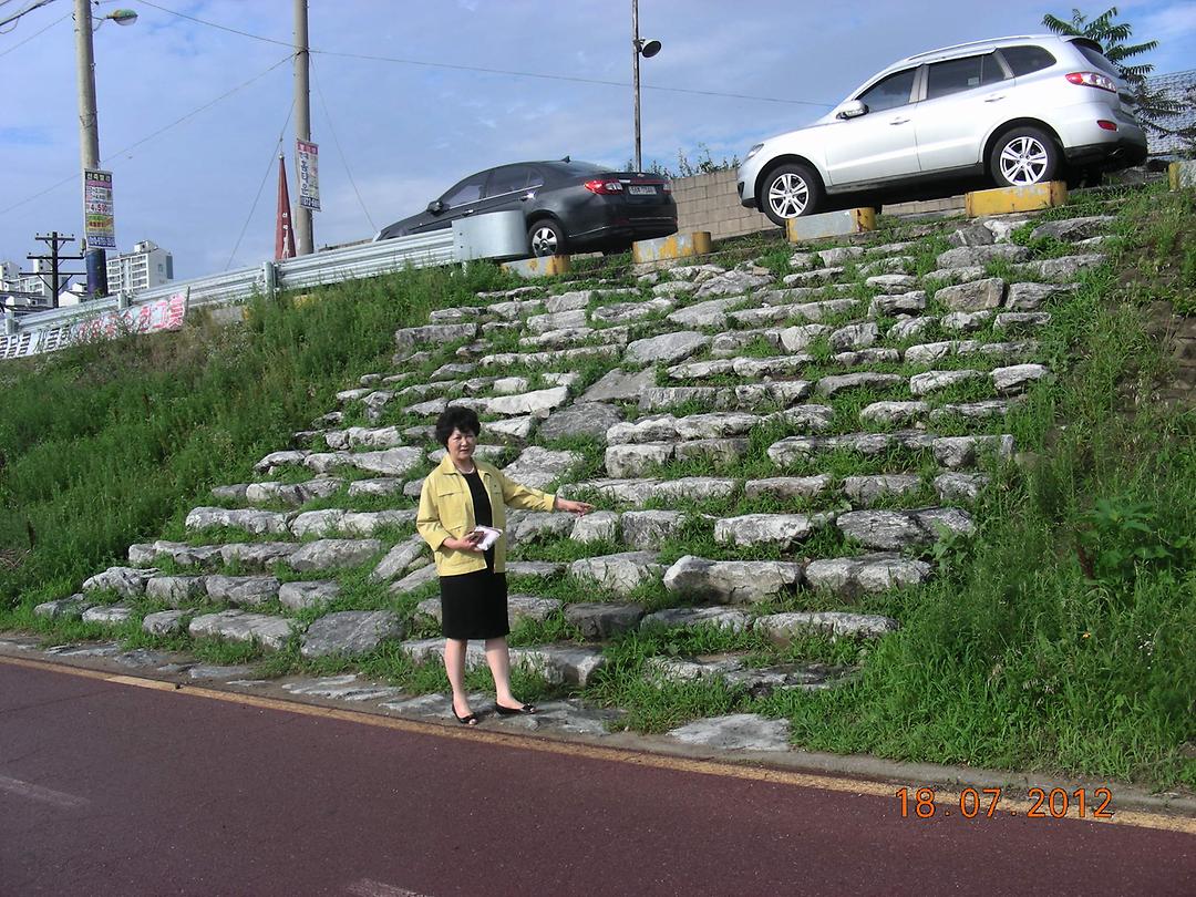 중랑천변 계단난간 등 민원현장 확인4