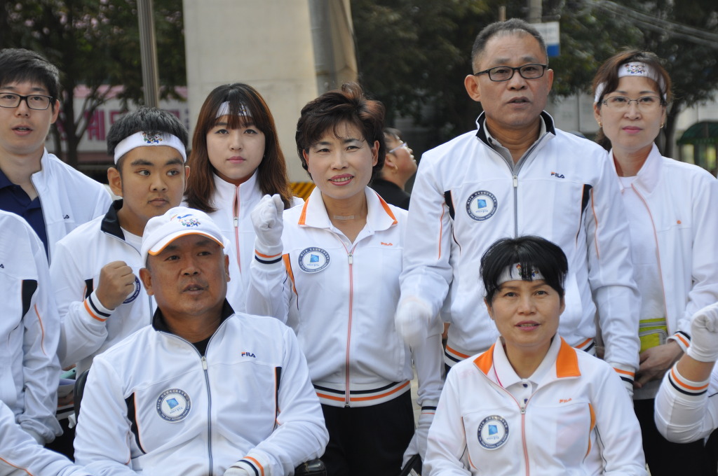 제32회 전국장애인체육대회 의정부 성화봉송 주자4