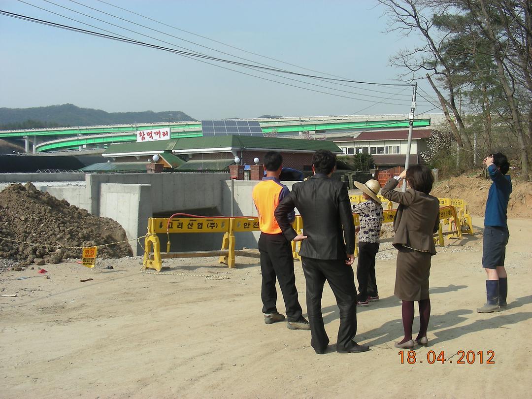 자일동 변전소 이전 공사 관련 민원 현장확인 2