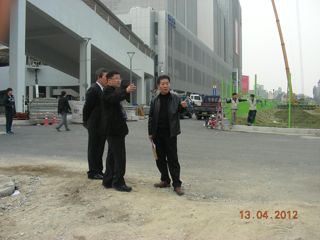 의정부동 의정부민자역사공사 관련 민원 현장확인 2