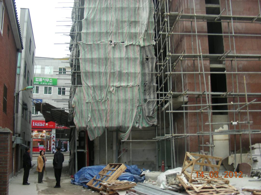 가능동 법원 인근 건축물 증축 공사 관련 민원현장 확인  4