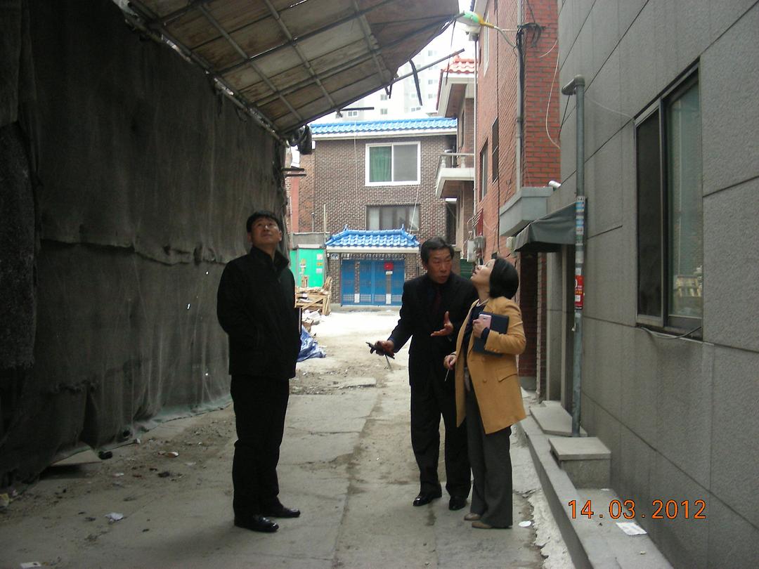 가능동 법원 인근 건축물 증축 공사 관련 민원현장 확인  3