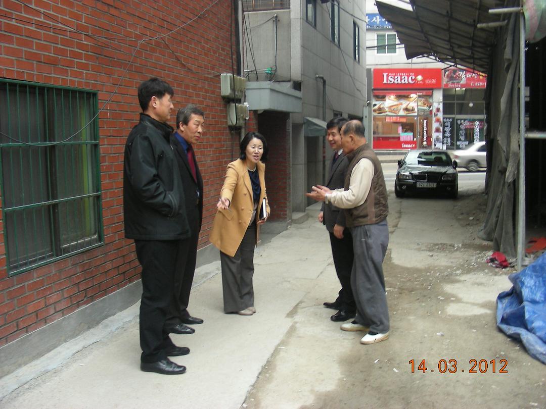 가능동 법원 인근 건축물 증축 공사 관련 민원현장 확인  1