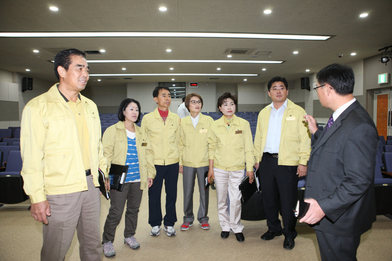 2011년도 행정사무감사 대비 주요사업장 현장확인10