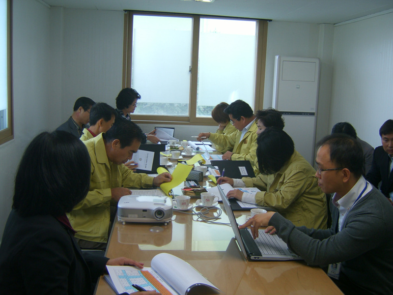 2011년도 행정사무감사 대비 주요사업장 현장확인9