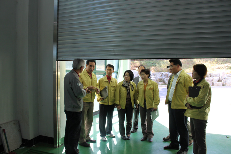 2011년도 행정사무감사 대비 주요사업장 현장확인5