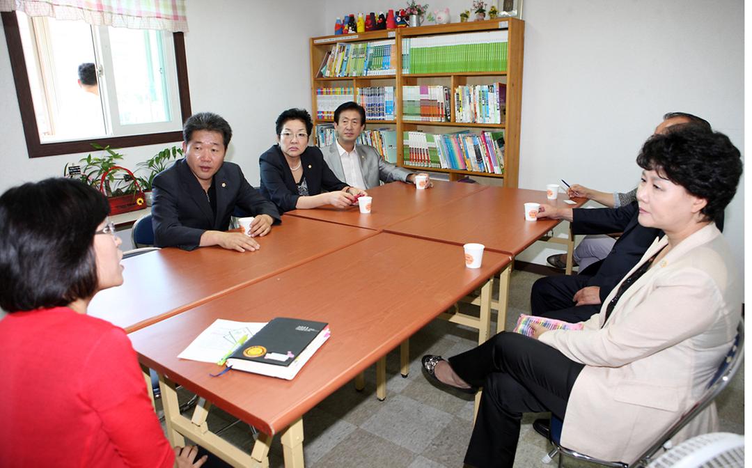 추석절 사회복지시설 격려 방문1