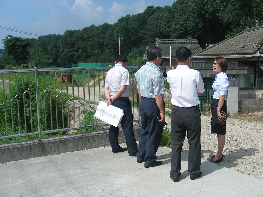 자일동 금곡마을 주택 상습 침수 및 환경자원센터 인근 민원과 현장 확인5
