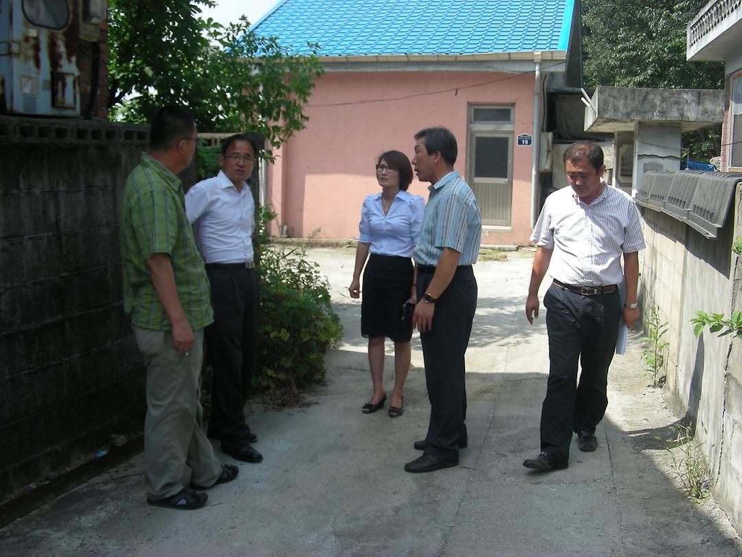 자일동 금곡마을 주택 상습 침수 및 환경자원센터 인근 민원과 현장 확인3