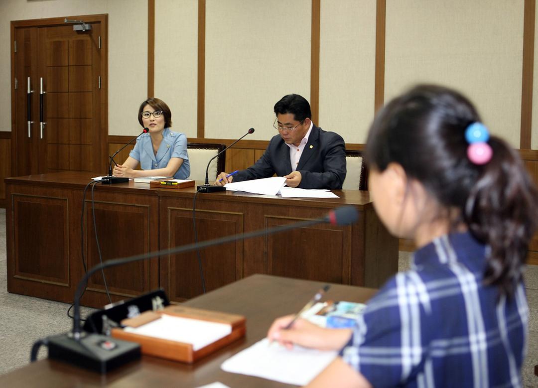 고산초등학교 4학년생, 의정부시의회 방문1
