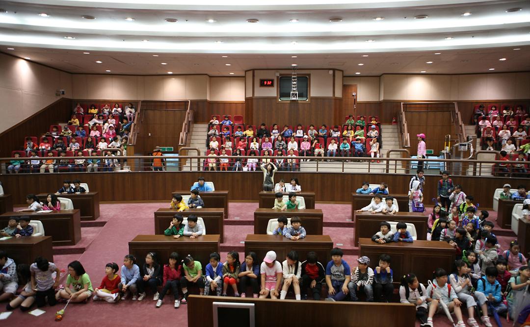 우리고장 바로알기 초등학생 의회방문1