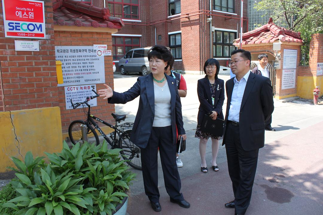 민원현장 확인 (의정부서초등학교 통학로)2