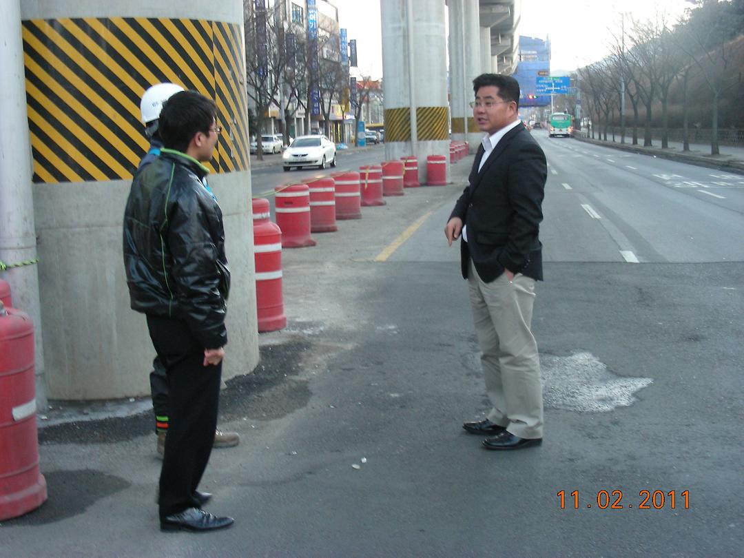 민원현장 확인 (세무서앞, 고산동일대)2