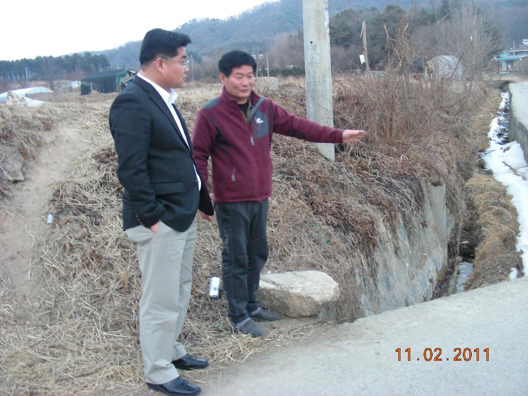 민원현장 확인 (세무서앞, 고산동일대)1