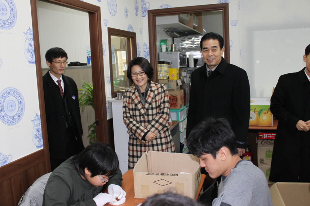 설 명절을 맞아 사회복지시설 위문 격려1