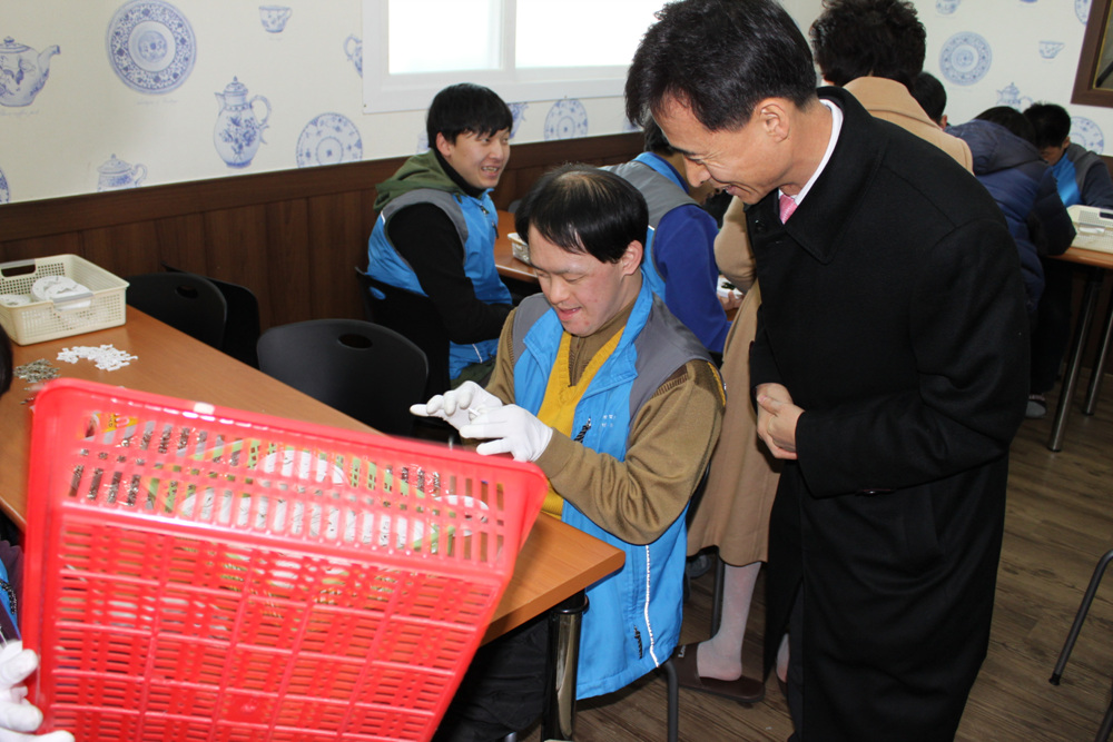 설 명절을 맞아 사회복지시설 위문 격려1