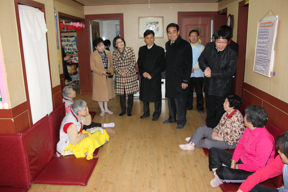 설 명절을 맞아 사회복지시설 위문 격려2