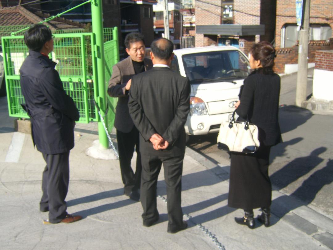 신곡동 경로당 및 관광호텔 허가 민원현장 확인2