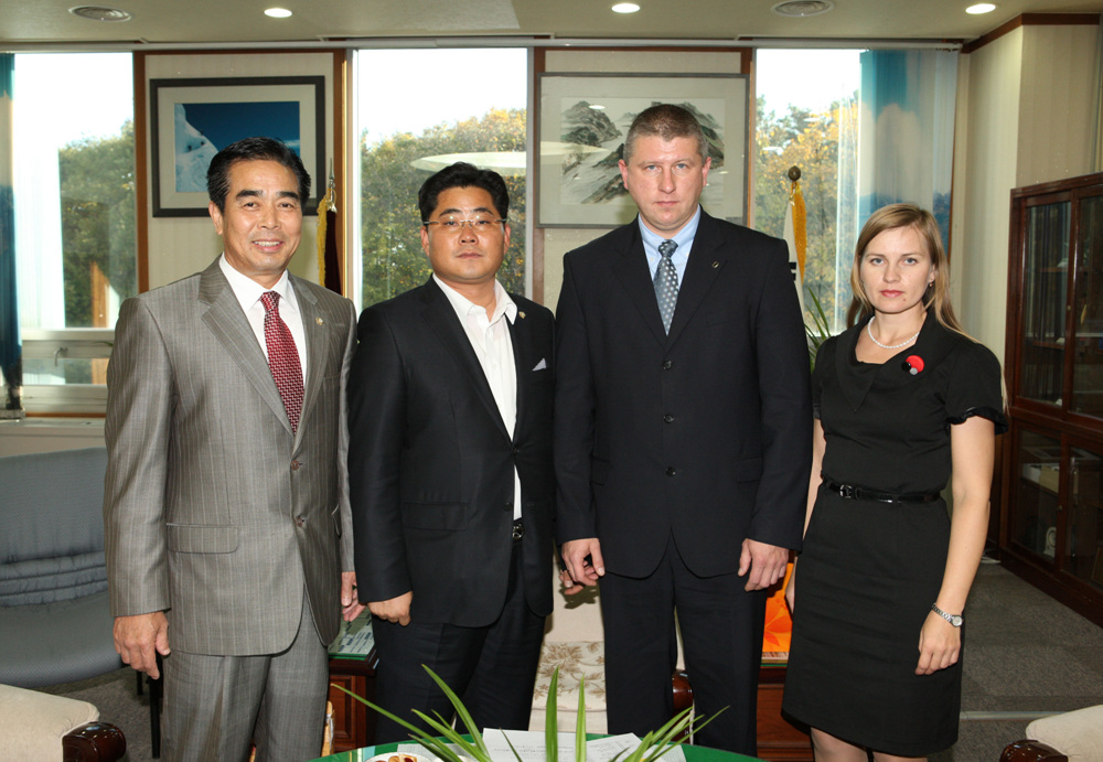 러시아 비로비잔 대표단 시의회 방문2