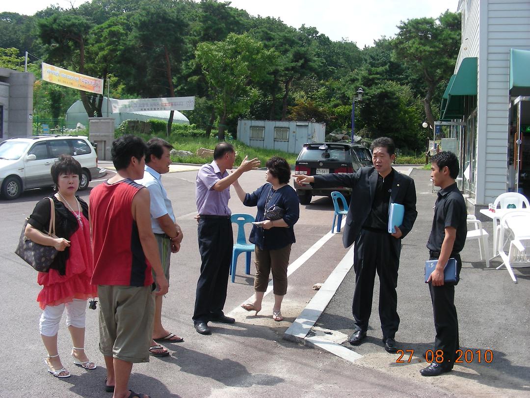 동막중학교 앞 민원 현장 확인1