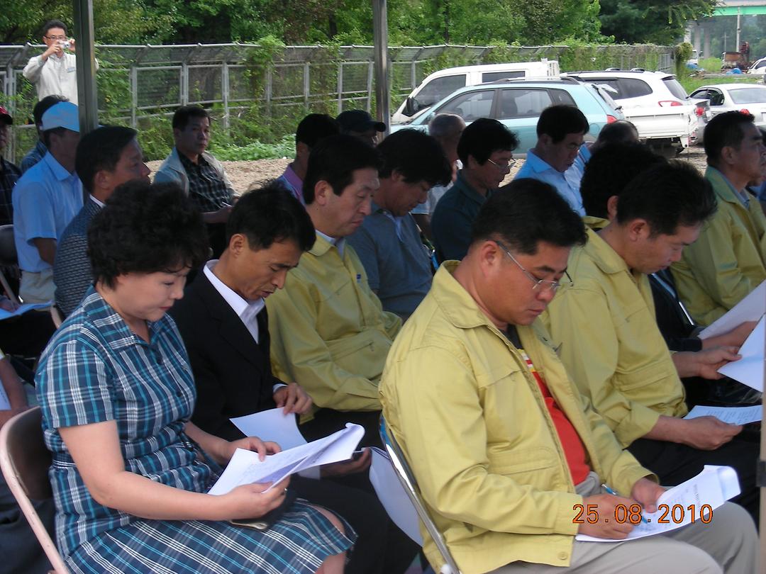 동부간선도로 확장공사에 따른 현장 주민설명회 참석2