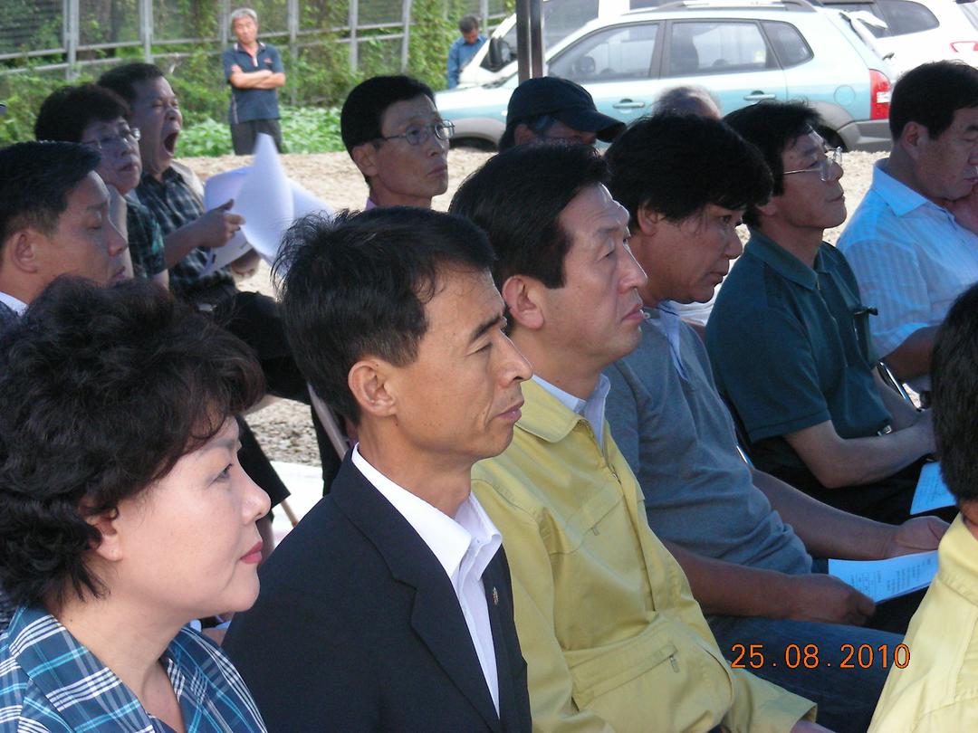 동부간선도로 확장공사에 따른 현장 주민설명회 참석1