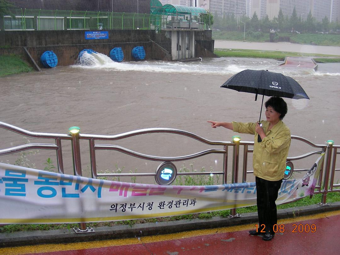 09.8.11~8.12 집중호우 현장확인 3