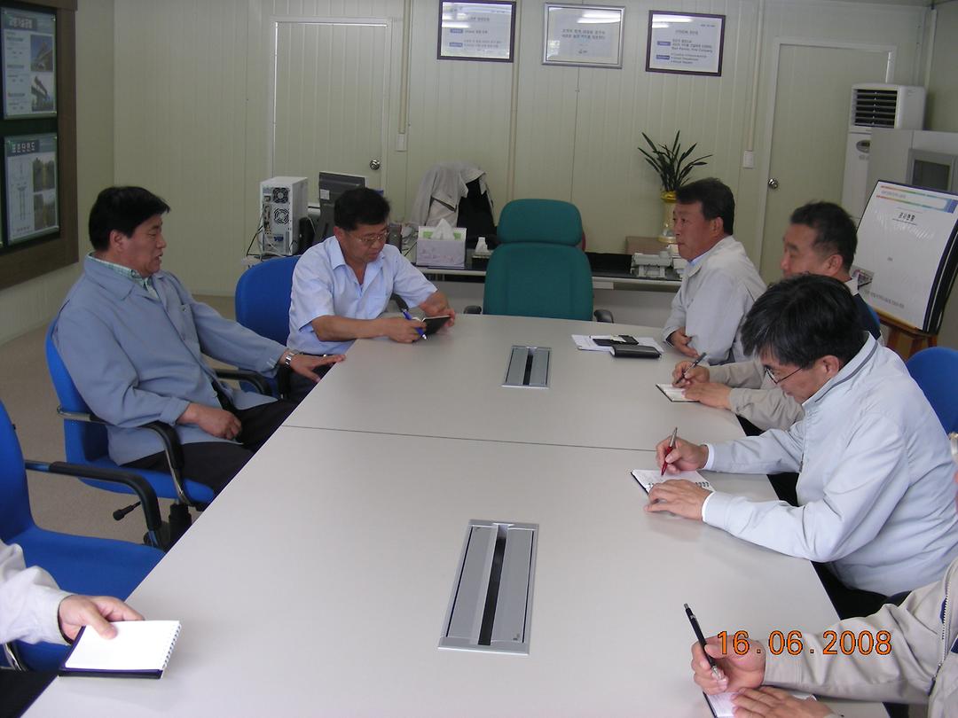 (만가대) 진입로 및  gs건설 현장 확인1