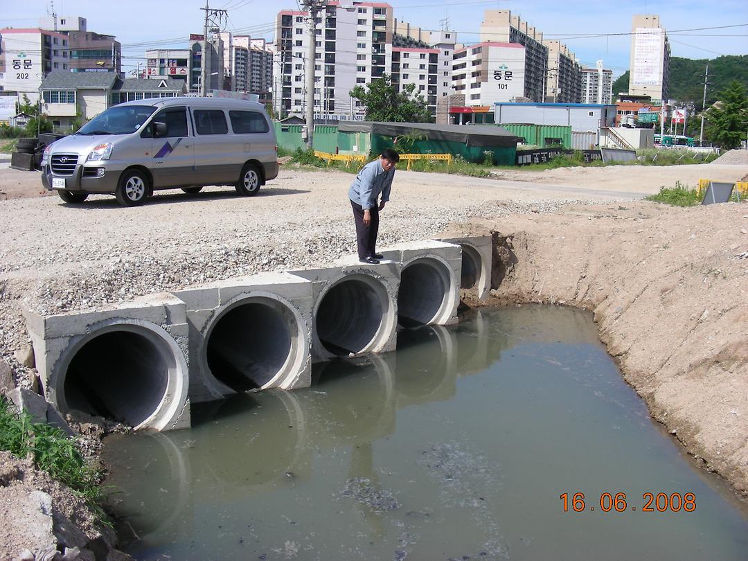 (만가대) 진입로 및  gs건설 현장 확인3
