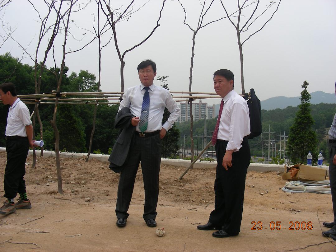 신곡동 생태이동통로 건설 현장 방문3