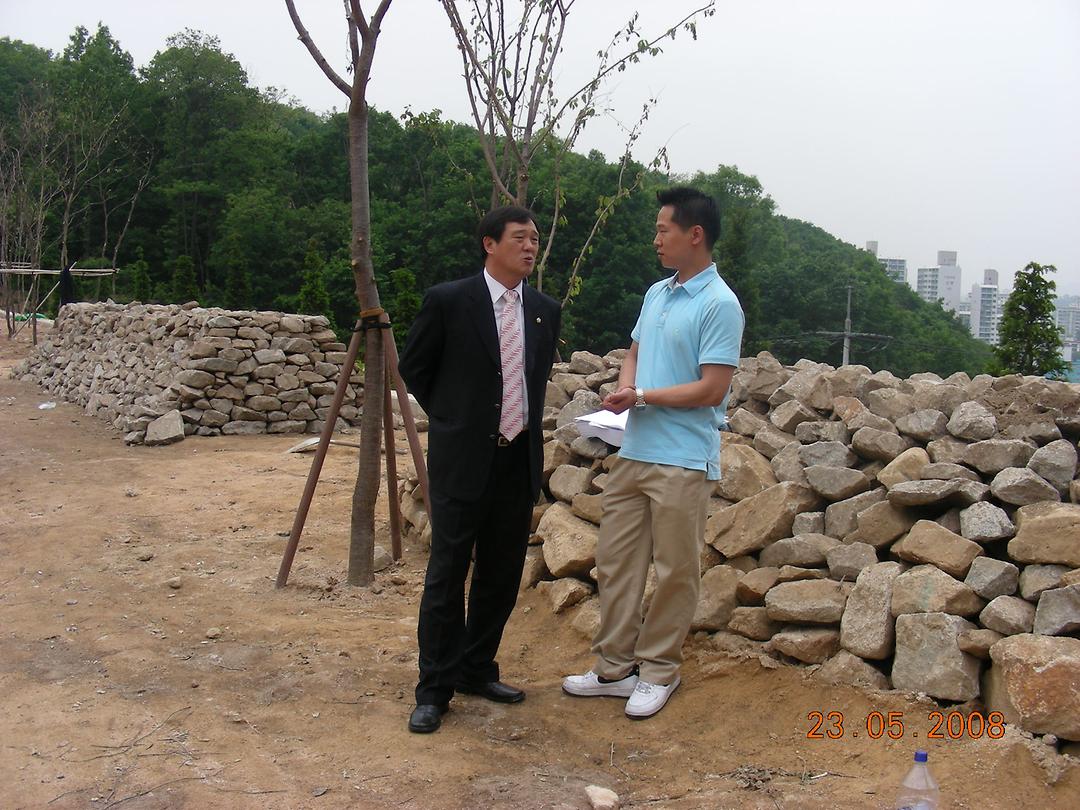 신곡동 생태이동통로 건설 현장 방문3