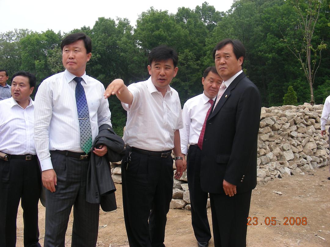 신곡동 생태이동통로 건설 현장 방문1