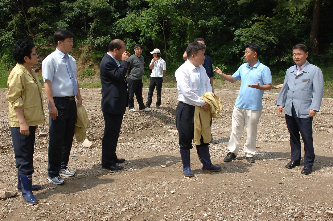 의정부3동 침수지역 현장답사3