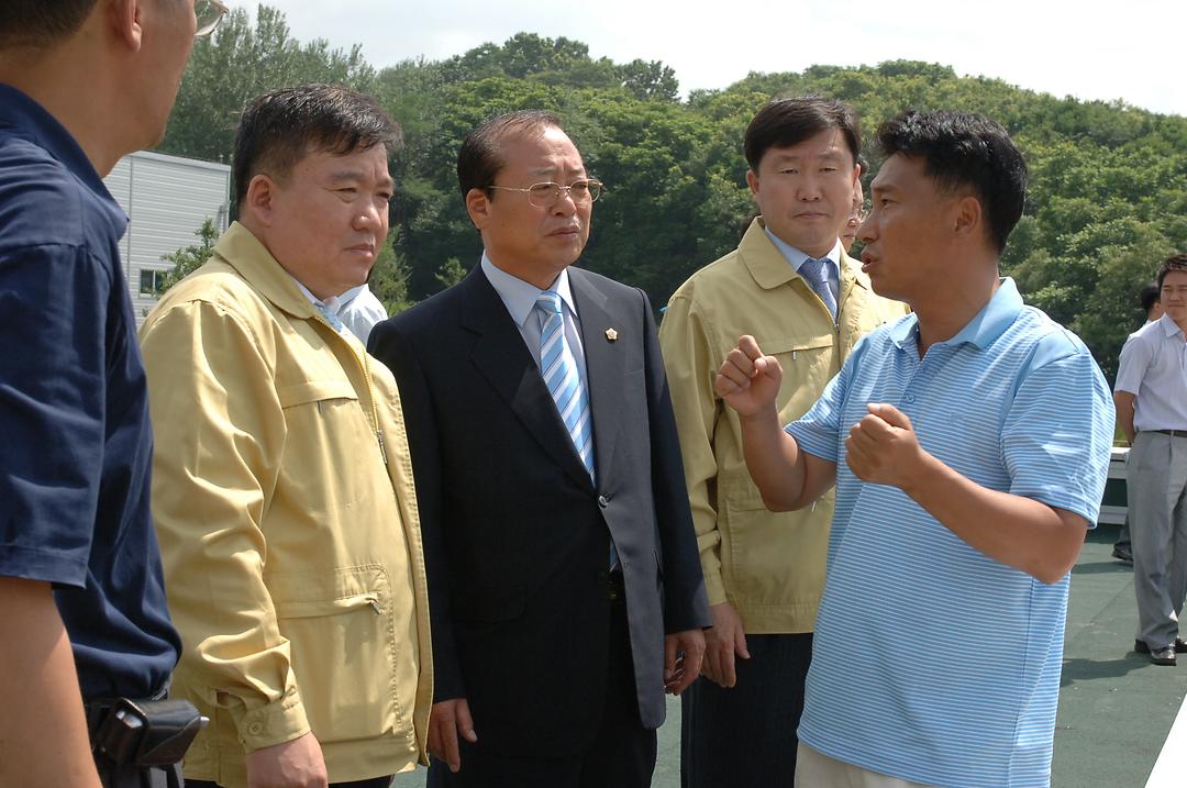 의정부3동 침수지역 현장답사1