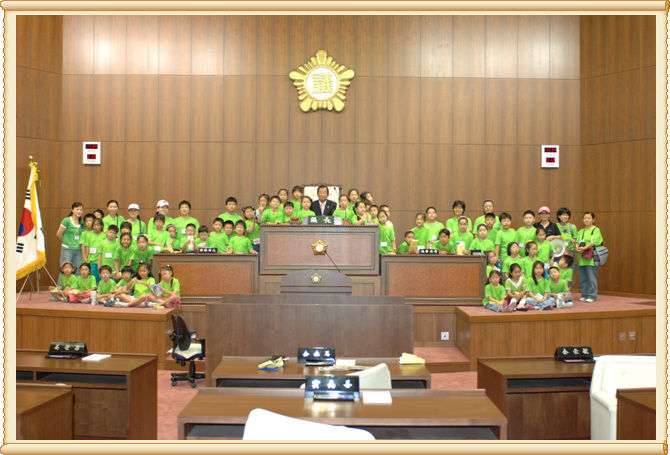 시의회 견학(의정부시 관내초등학교)1